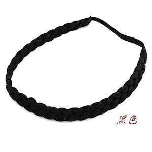 jual braided style black headband bando kepang hitam jual braided style black headband bando kepang hitam