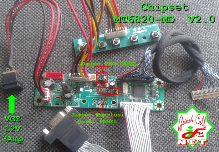 Jual Board jual universal board lcd led monitor 12v iftitah Jual Board jual universal board lcd led monitor 12v iftitah