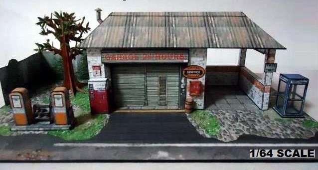 jual paper diorama diecast garasi bengkel 1 64 ferriz jual paper diorama diecast garasi bengkel 1 64 ferriz