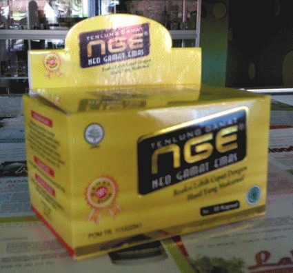 Neo Gamat Emas NGE 77 Kapsul / Teripang Emas / Reaksi Lebih Cepat / Gamat Gold