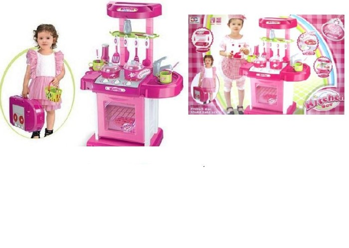 MAINAN ANAK KITCHEN SET KOPER MAINAN MASAK MASAKAN .