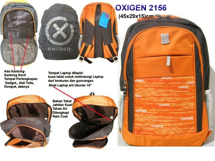 jual tas ransel laptop oxigen 2156 shop jual tas ransel laptop oxigen 2156 shop