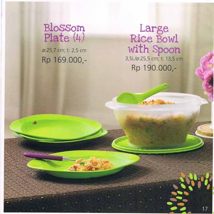jual tupperware large rice bowl with spoon tupperware jual tupperware large rice bowl with spoon tupperware
