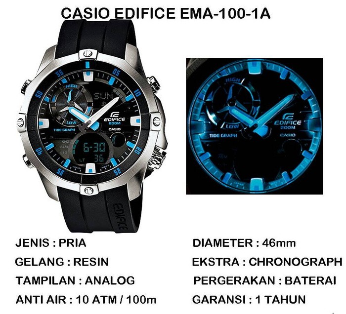 edifice ema 100