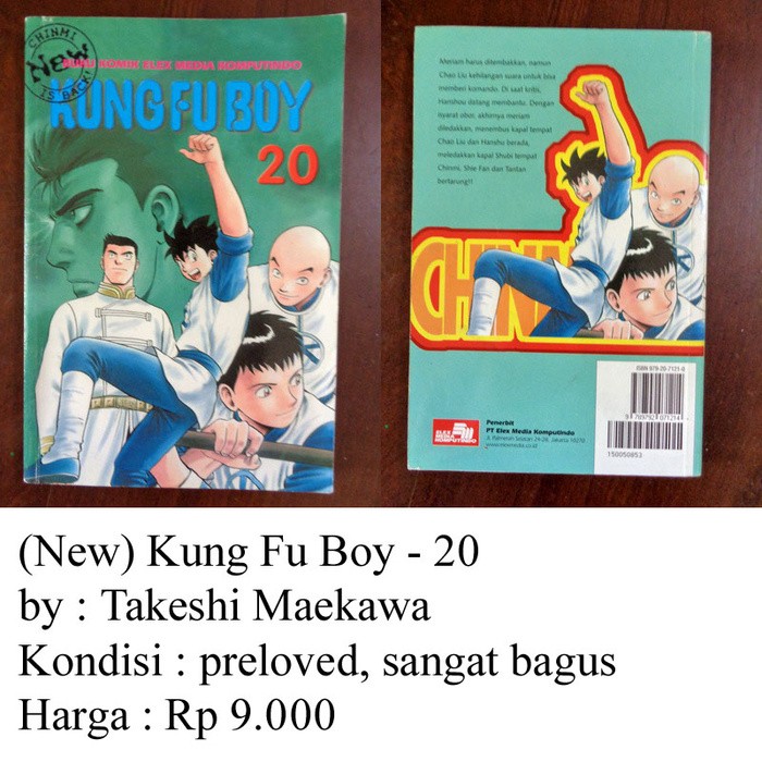 jual komik new kung fu boy 20 anneui shop jual komik new kung fu boy 20 anneui shop