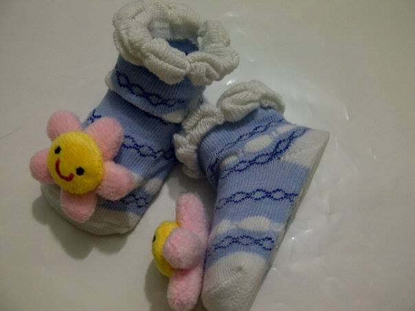 Amart 1 Pasang Sepatu Bayi Balita Bentuk Kaus Kaki Antislip Biru Source · Pengiriman Gratis 1