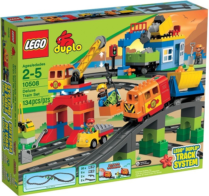 Jual Lego Duplo 10508 Deluxe Train Set Kota Surabaya Brick