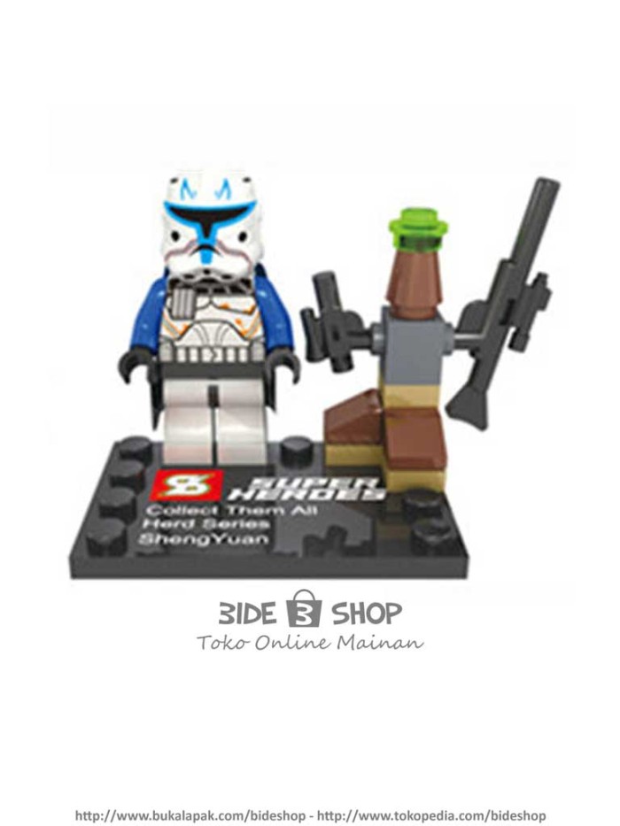 Jual Lego Sy Star Wars Clone Trooper Captain Rex Minifigure Nosy195