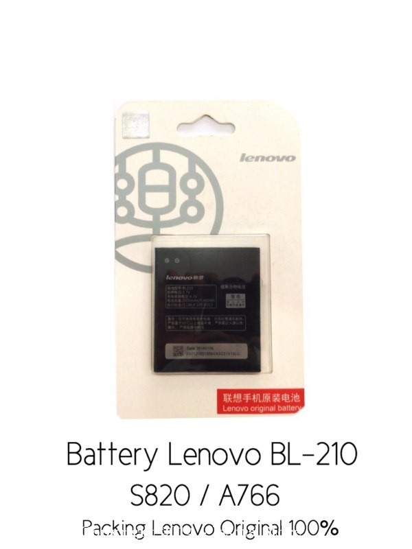 Battery Lenovo BL-210 S820 / A766 Original 100%
