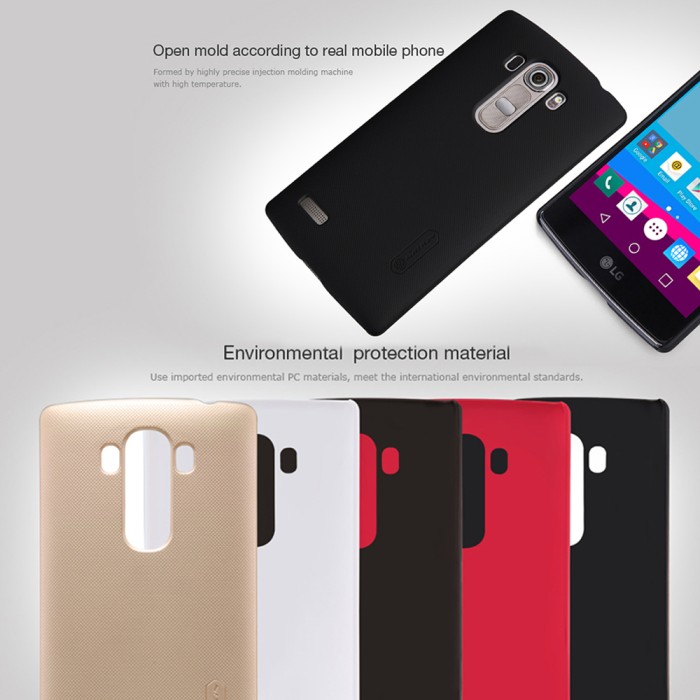 ... Free Screen Source · Nillkin LG G4 Beat G4S Super Frosted Shield Hard Case Original Putih