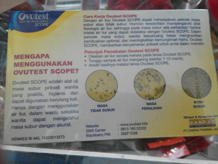 Ovutest Scope Alat Tes Kesuburan - Jual Alat Tes Kesuburan Ovutest Scope Anggajaya ovutest scope alat tes kesuburan jual alat tes kesuburan ovutest scope anggajaya