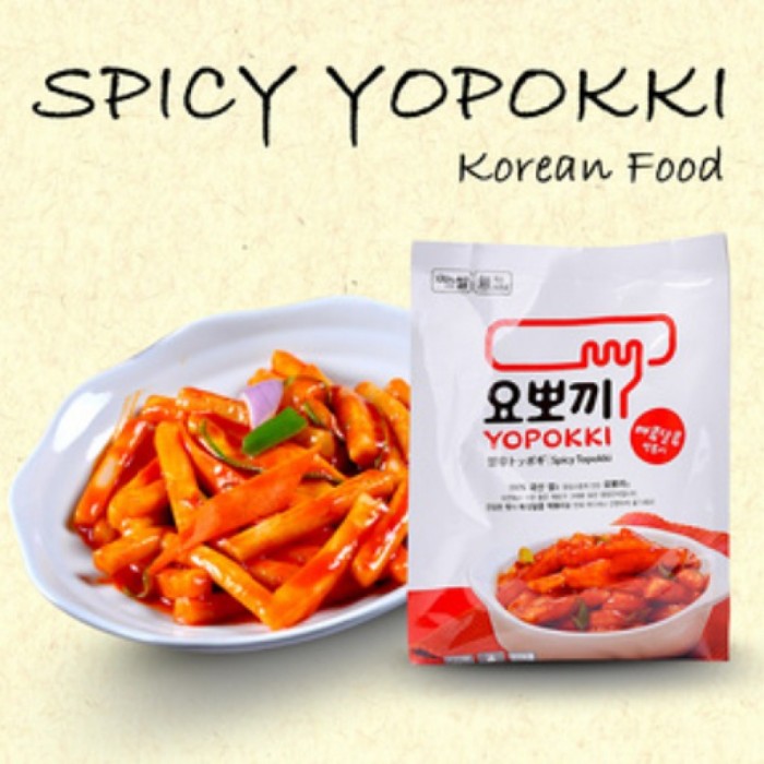 Jual Korean Yopokkitteokbokki Rice Cake Instan 320g Dki Jakarta
