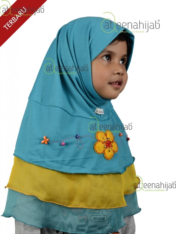 Jilbab anak kerudung instan baju anak muslim 3-12 tahun FATIN CINDEREL