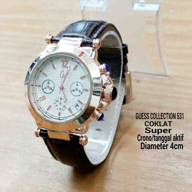 Stainless Source · GSL03BR Jam Tangan Wanita Guess Collection Gc Chrono Aktif BROWN .