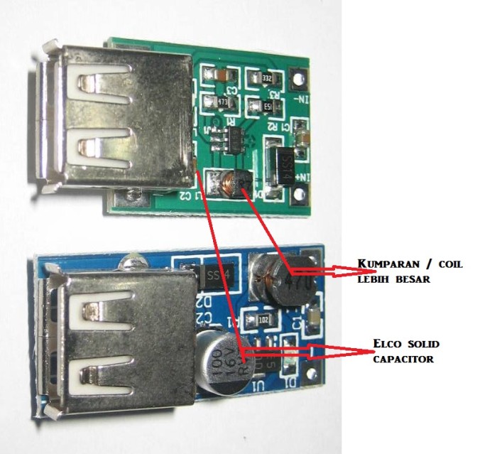 Mini USB 5V DC-DC 1A Step Up Mobile Charger Power Supply Board 2in1