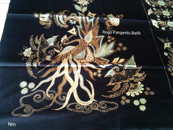 Jual Batik Tulis Pola Hem Motif Burung Merak Kota Cirebon Rogo
