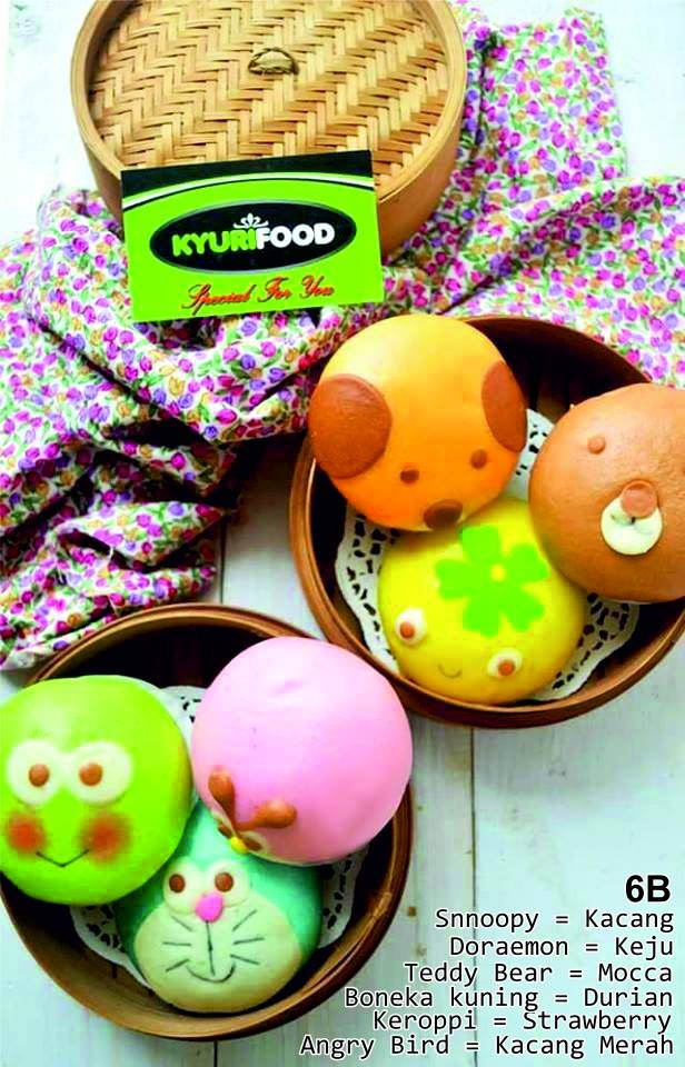 Bakpao Karakter (Karapao) isi 6