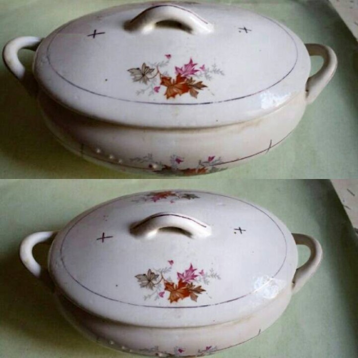 Jual Barang Unik Antik Panci Teko Mangkok Motif Bunga D C Shop jual barang unik antik panci teko mangkok motif bunga d c shop