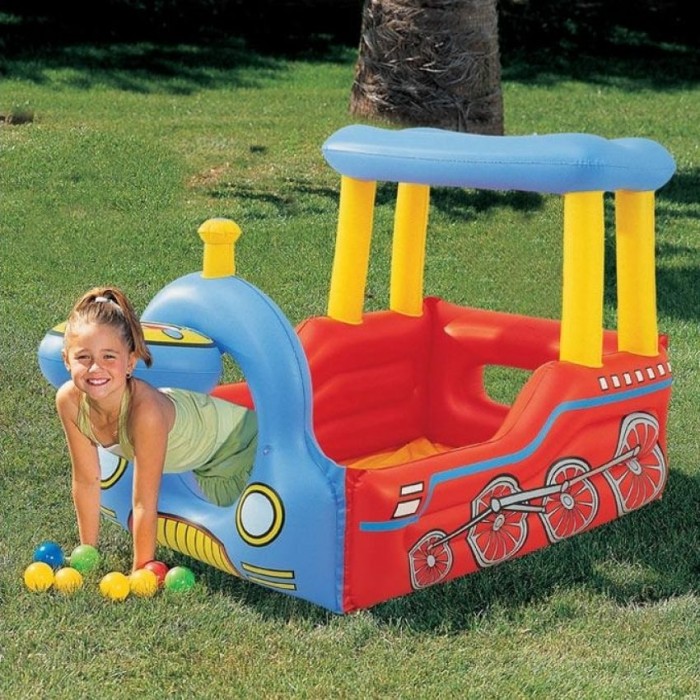 TRAIN PLAY CENTER MAINAN MANDI BOLA ANAK BAYI BESTWAY
