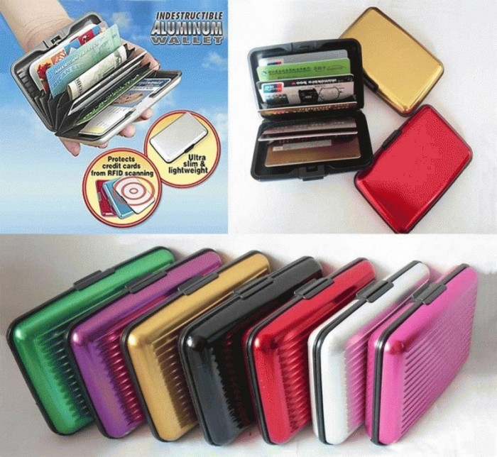 DOMPET KARTU ALUMINIUM |TEMPAT KARTU ALUMINIUM | CARD GUARD ORGANIZER