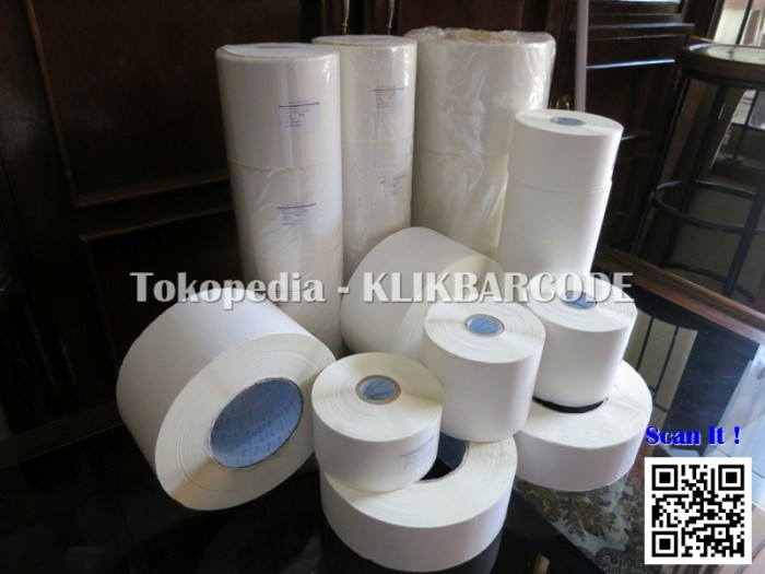 jual label barcode semicoated 48 x 33 dengan gap isi 2 jual label barcode semicoated 48 x 33 dengan gap isi 2