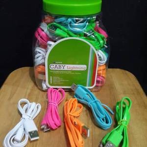 KABEL DATA HIPPO CABY IPHONE 5 & 6 100CM / KABEL POWERBANK / CHARGER