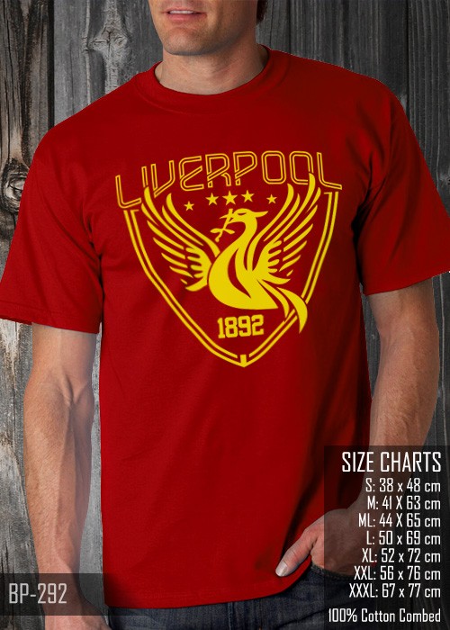 FOOTBALL TSHIRT WALL ART VINYL STICKER LIVERPOOL 65 x 72cm