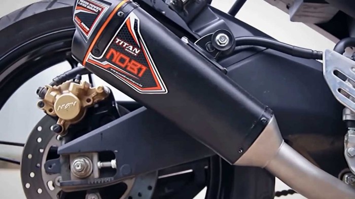 jual knalpot nob1 titan series suzuki satria fu 150cc jual knalpot nob1 titan series suzuki satria fu 150cc