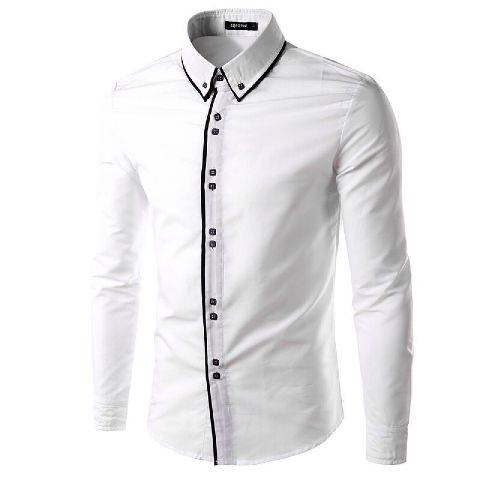 jual hem twoline white ot pakaian pria kemeja slim fit warna putih fashionista s grosir jual hem twoline white ot pakaian pria kemeja slim fit warna putih fashionista s grosir