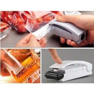 Mini Plastic Plastik Hand Sealer Handy Press Pres Perekat Portable Lem