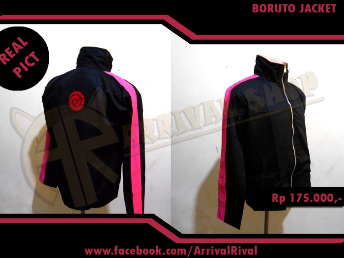 Jual Boruto Jacket Jaket Kostum Cosplay Anime Jepang Naruto