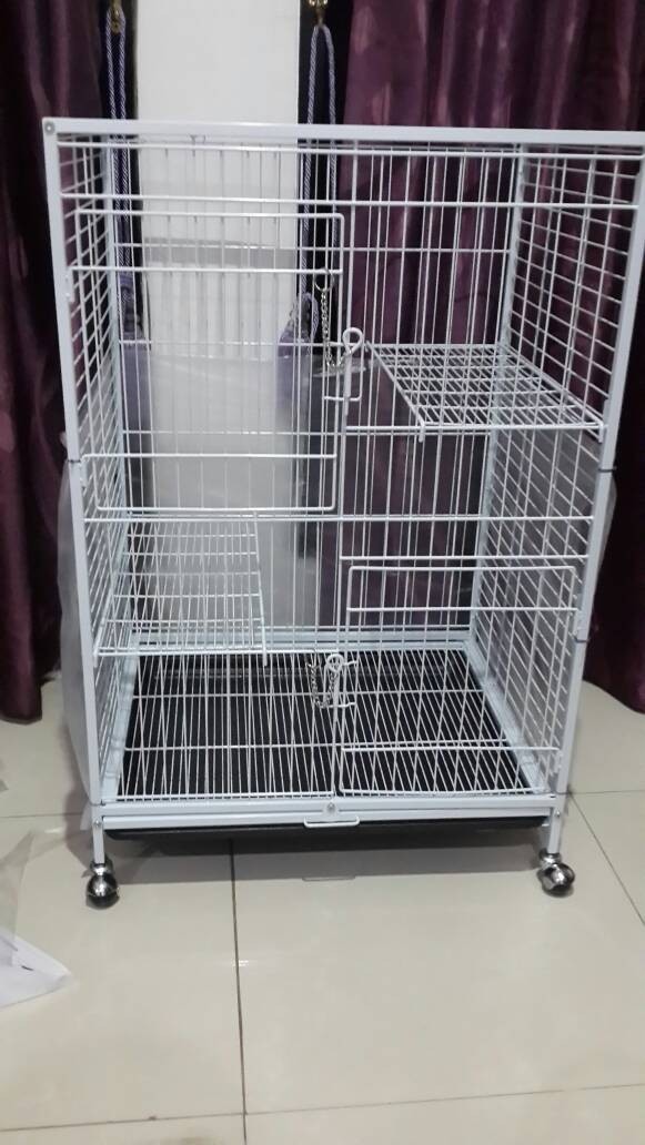Jual Kandang Kucing Tingkat 3 Size 60x40x90 Cm Kota Depok