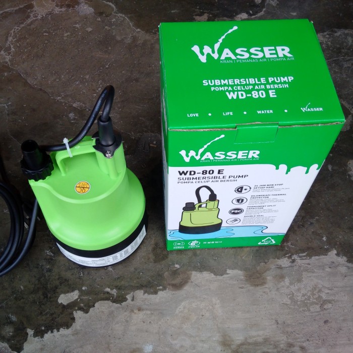 pompa celup kolam pompa celup wasser wd 80