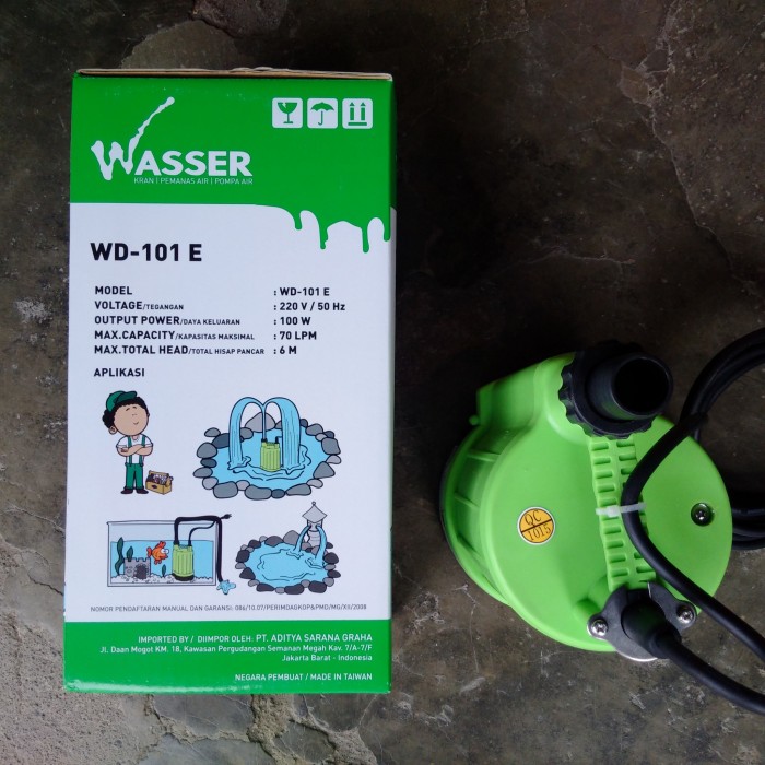 jual pompa celup pompa kolam pompa celup wasser wd 101 e jual pompa celup pompa kolam pompa celup wasser wd 101 e