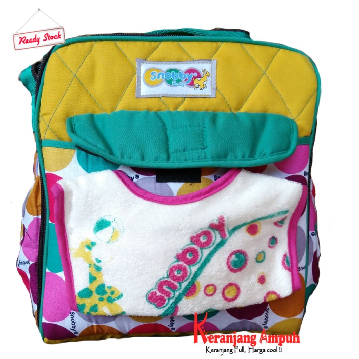 Tas Bayi Kecil Saku Colours Marbles TPT - 1573