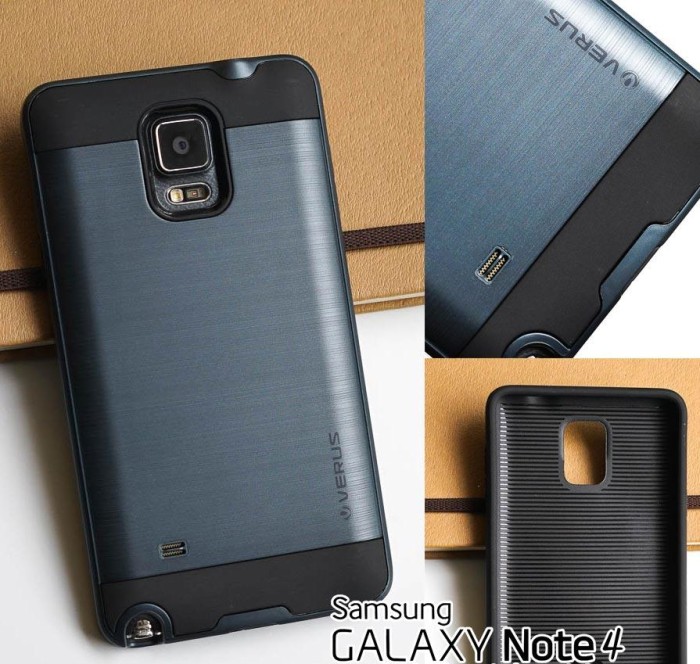 CASING SAMSUNG GALAXY NOTE 4 VERUS VERGE CASE NOT SPIGEN IRON DAMDA