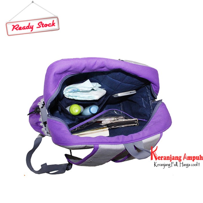 jual tas bayi snobby ransel 2 in 1 giraffe series ungu jual tas bayi snobby ransel 2 in 1 giraffe series ungu