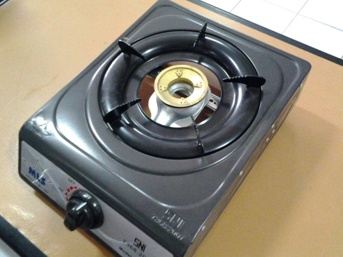Jual Kompor Gas Teflon 1 Tungku Mls Surabaya Tokopedia Kompor Gas Teflon 1 Tungku Mls