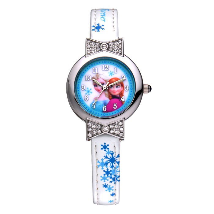 Frozen ORIGINAL FZ5455-W Jam Tangan Anak PUTIH White Disney Kids Watch