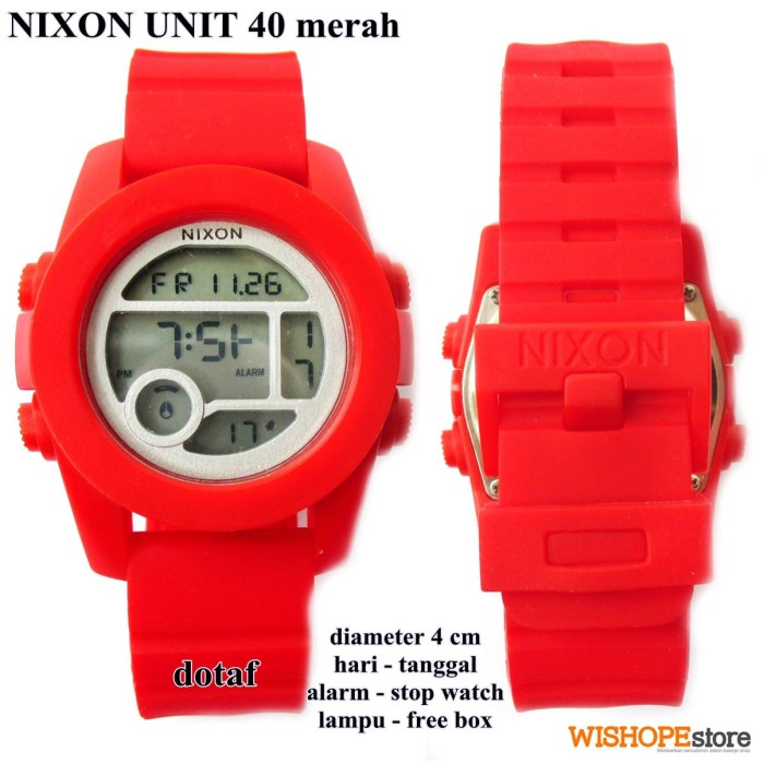 Sport Wanita Nixon Nx-11 Rubber Strap Full Colour ungu Terbaru Februari .