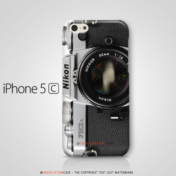 Camera Nikon FM3A iPhone 5C Casing Custom Hard Case