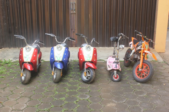 Jual Scoopy Elektrik Mini Trail Bensin Dan Mr Jacky Pojok
