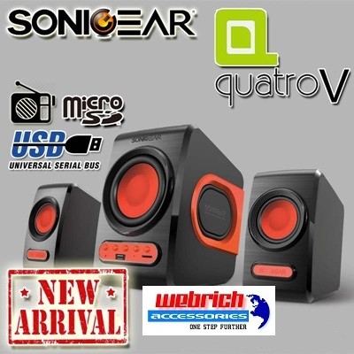 Jual Sonic Gear Quatro V 2 1 Speaker With Subwoofer jual sonic gear quatro v 2 1 speaker with subwoofer