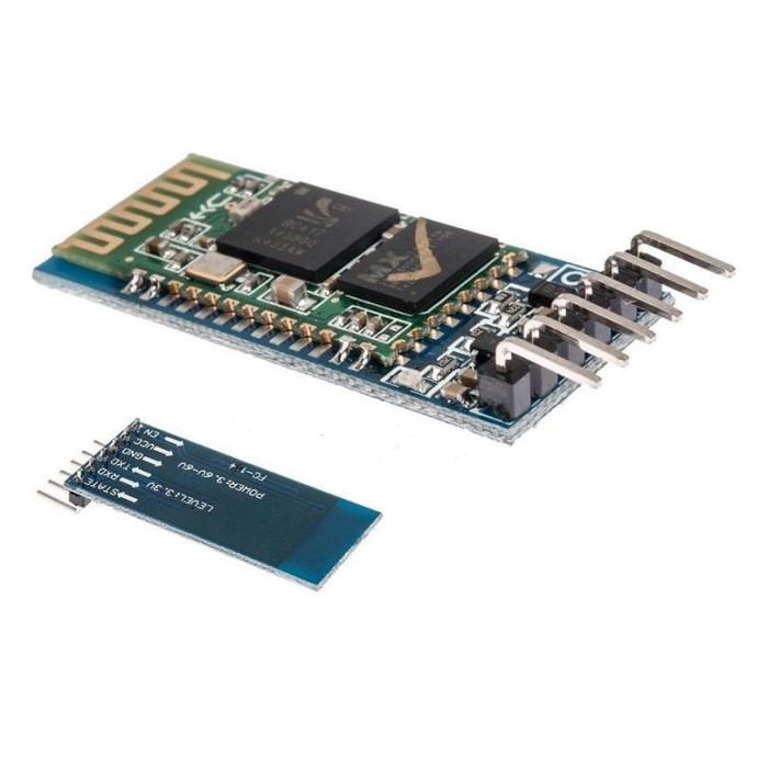 2PCS Wireless Serial 6 Pin Bluetooth RF Transceiver Module HC-05 RS232