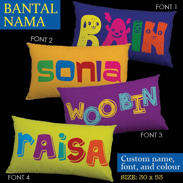 jual bantal nama custom littlelikz jual bantal nama custom littlelikz