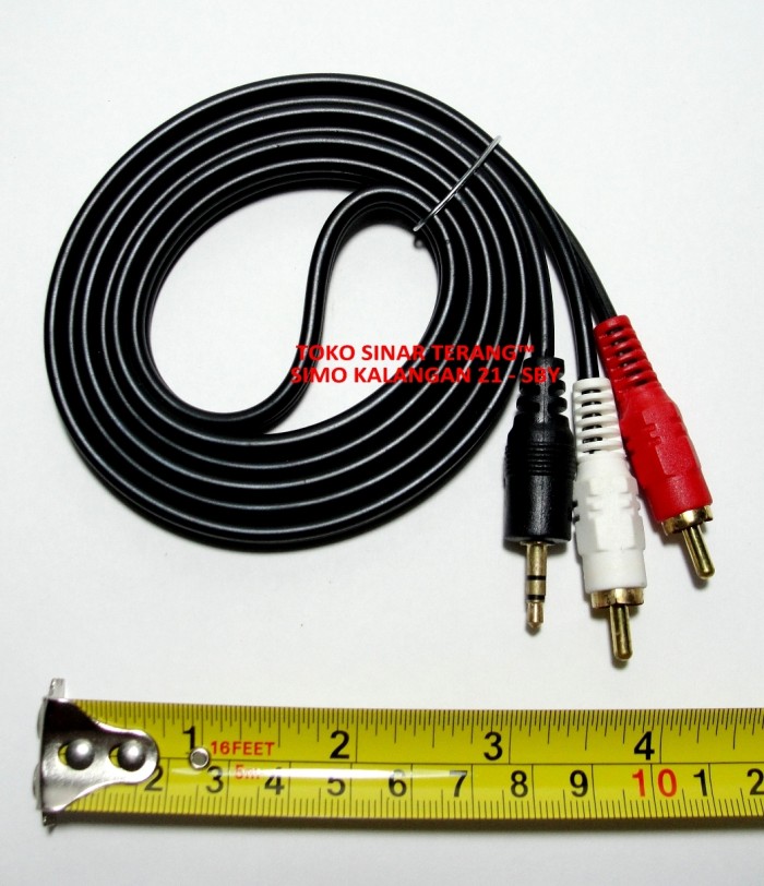 jual kabel rca 2 1 mini stereo aux 3 5mm ke 2 rca 1 jual kabel rca 2 1 mini stereo aux 3 5mm ke 2 rca 1