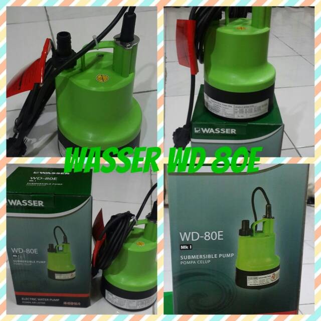 harga Pompa Celup Kolam Wasser Wd 80e Tokopedia.com
