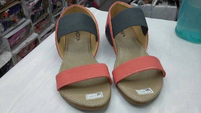 jual sandal flat poppy pink abu corner jual sandal flat poppy pink abu corner