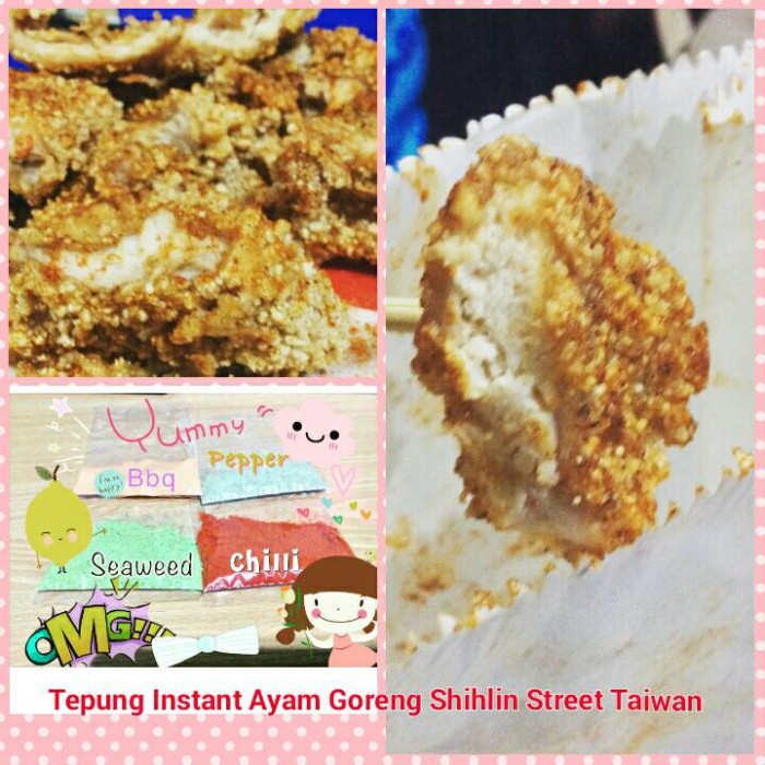 tepung bumbu ayam goreng shihlin street taiwan