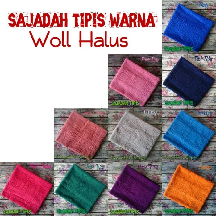 Sajadah Tipis jual sajadah tipis warna warni vita store Sajadah Tipis jual sajadah tipis warna warni vita store